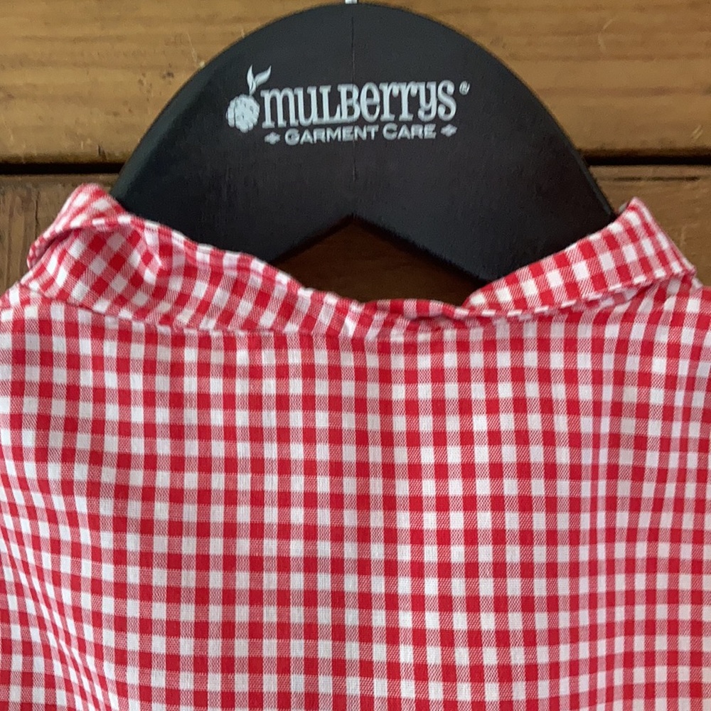 EUC Vintage hand made gingham tank. - Picture 7 of 8